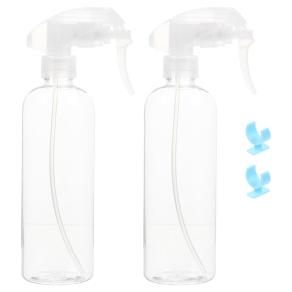 Vosarea 2pcs Mist Bottle Watering Bottles Transparent PET Gardening Tool for Liquid Storage