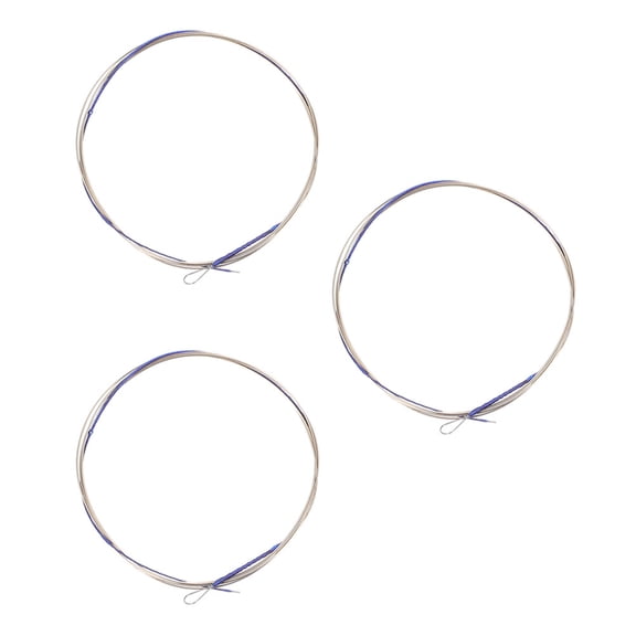 Vosarea 3 Pieces Steel Strings Replacement for Pipa Professional Plated Lute