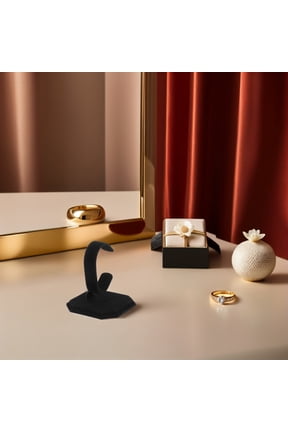 3Pcs Velvet Watch Display Rack Designed for Bracelet and Bangle Holder on Desk