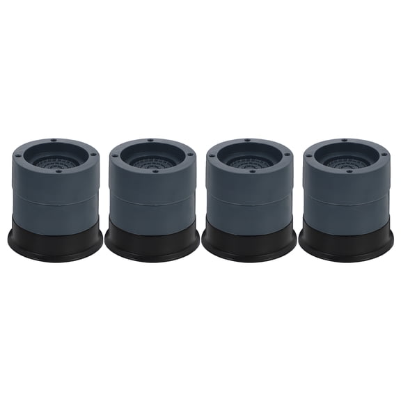 Vosarea 4Pcs Dryer Foot Pads Durable Appliance Pads Grey Non Slip for Home