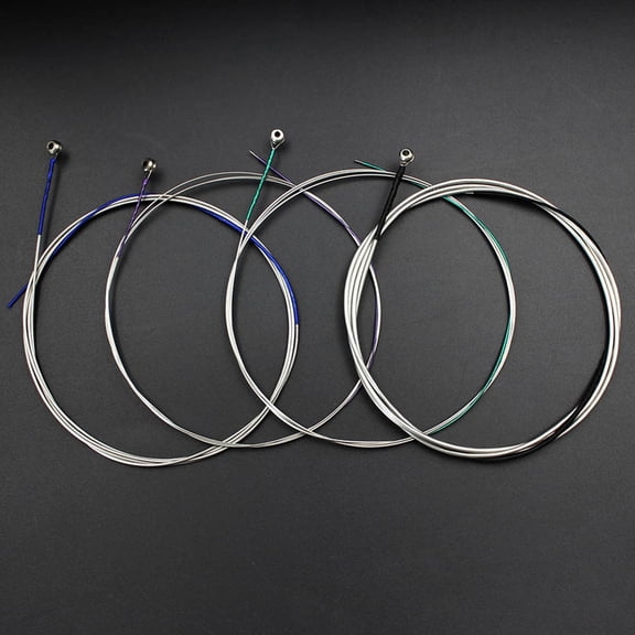 Vosarea 4Pcs Durable Stainless Steel Cello Strings Perfect for Violoncello Accessories Use