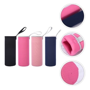 Vosarea 4 Pcs Water Bottle Carrier Bag Heat Preservation Portable Bottle Sleeve Dark Blue