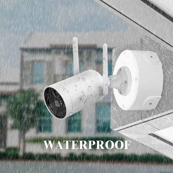 Vosarea 4Pcs Plastic Outdoor Electrical Junction Box for Pool Pumps and Garden Equipment