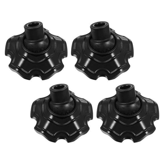 Vosarea 4pcs Chair Leg Protectors Camping Chair Accessories Plastic for Picnic Lovers