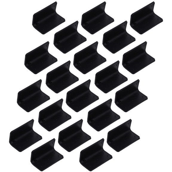 Vosarea 50Pcs Plastic Corner Guards for Shipping Prevent Edge Damage and Secure Cargo