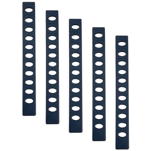 Vosarea 5Pcs Black Cutter Edge Protectors Plastic Sleeves for Cooking and Household Use