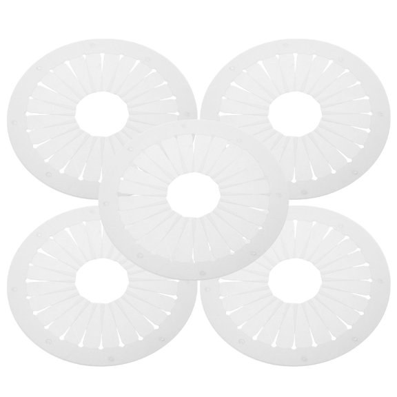 Vosarea 5Pcs Professional Ribbon Flower Maker Tool for DIY Brooches with Circular Alignment Template