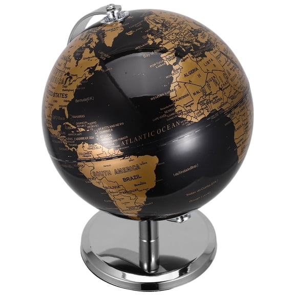 Vosarea Stable Metal Stand Assorted Color Globe for Desk and Bookshelf Decor