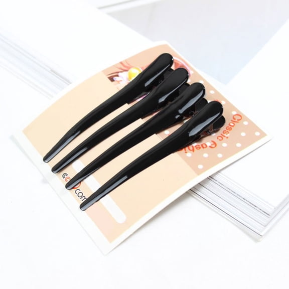 Vosarea 8Pcs Alloy Alligator Teeth Hair Clips Assorted Colors for Holding Bangs and Fringe