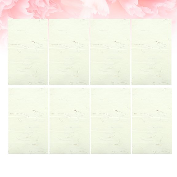 Vosarea Beige Calligraphy Rice Paper with Water Ink Control for Chinese and Kanji Writing