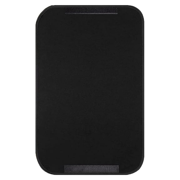 Vosarea Rv Window Shade Black Polyester Uv Blocking Privacy Screen for Rv Flip-Up Design