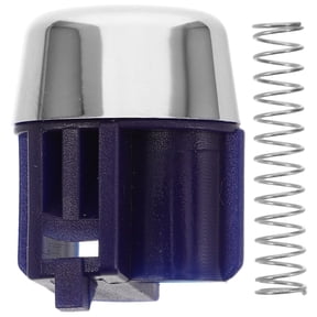 Vosarea Blue Gear Shift Knob with Push Button for Automatic Cars Designed for Smooth and Efficient Driving