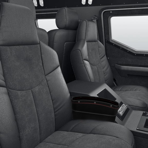 Vosarea Car Side Seat Gap Filler Storage Box with Easy Installation and Sleek Design