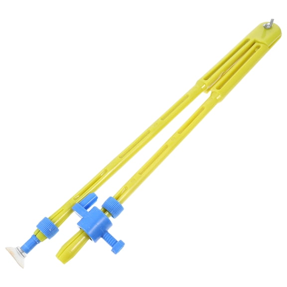 Vosarea Circle Compass for Measuring Lengths and Angles Drawing Tool Yellow 1Pack
