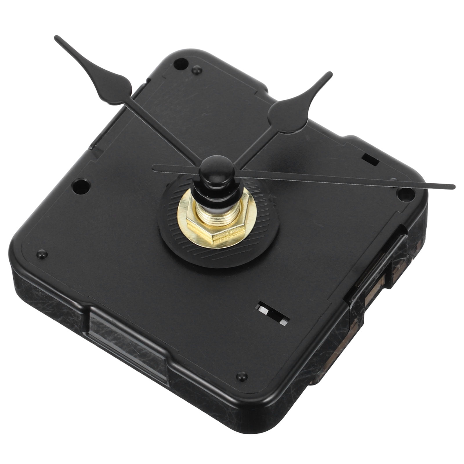 Vosarea Clock Mechanism Kit Black Plastic Metal Precision Silent DIY ...