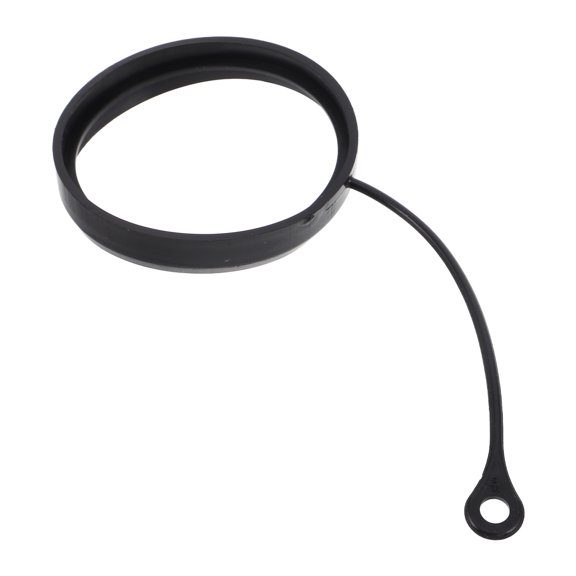 Vosarea Filler Tank Lid Cover Rope Gas Plastic Black for Car 1Pcs