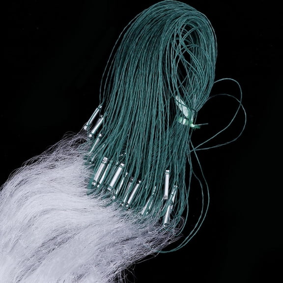 Vosarea Fishing Gill Network Green Monofilament Net Float Included Ideal for Beginner Fishermen
