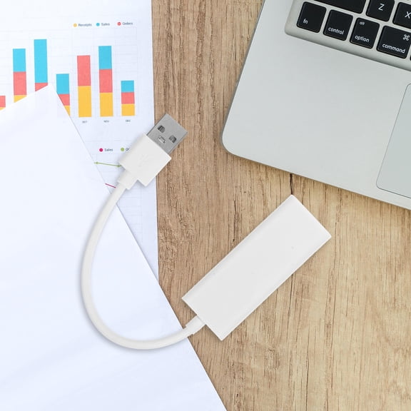 Vosarea White USB Ethernet Adapter for Computer Fast 1000M Network Connection