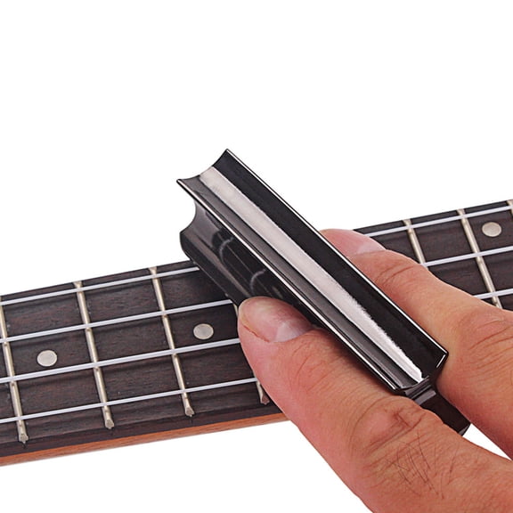 Vosarea Guitar Slideguitar Slide Slide Bar Black 1Pack for Musicians Playing