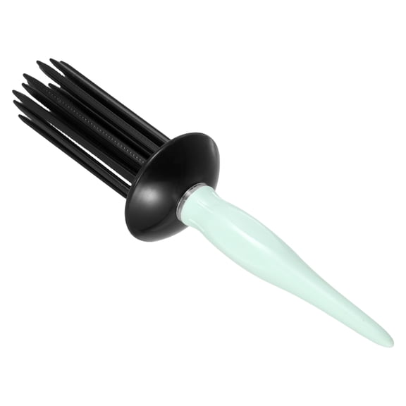 Vosarea Hair Styling Round Comb for Curly Hair Portable Green Volume Comb with Anti Frizz Design