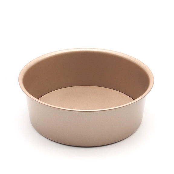 Vosarea Non Stick Golden Stainless Steel Springform Cake Pan with Removable Base for Easy Release