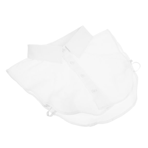 Vosarea Mens Fake Collar White Fake Collar Cotton 1Pack For Daily Life Autumn