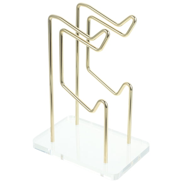 Vosarea Metal Game Controller Stand with Sleek Golden , Compact Design for Home and Office Use