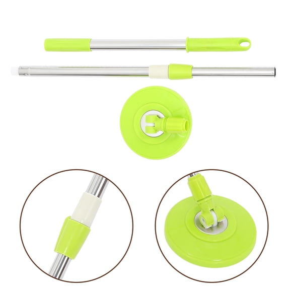 Vosarea Mop Accessories Mop Stick Pole Heavy Use Stainless Steel 1Pack