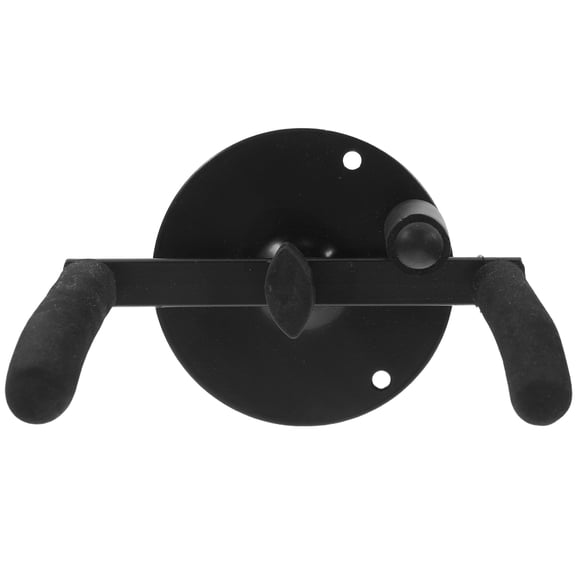 Vosarea Multifunctional Black Wall Mount Hook for Trumpet Storage and Decorative Instrument Display