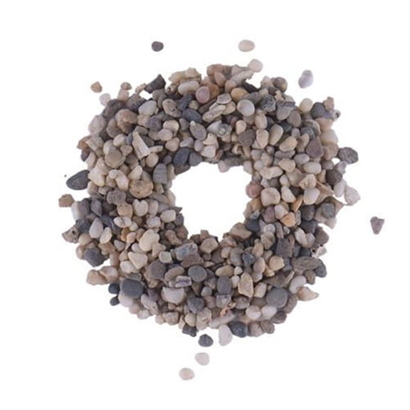 Vosarea Natural Sand Stone Pebbles Assorted Colors for Garden Decorating and Moss Bottle Accents