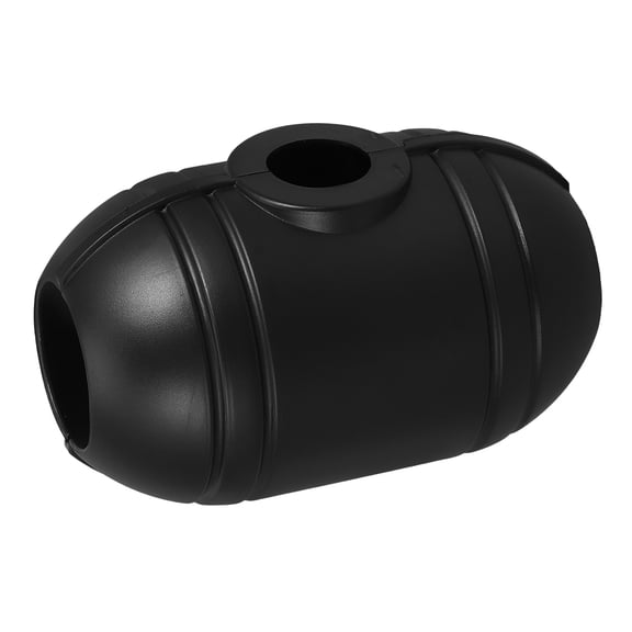 Vosarea Patio Umbrella Replacement Part Umbrella Stand Base Black Plastic 1Set