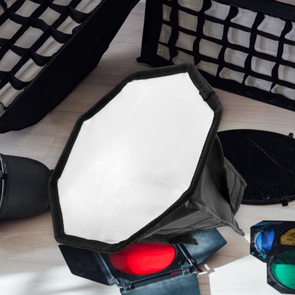 Vosarea Photography Lighting Kit Softbox with Concentrating Reflector and Durable Iron Frame