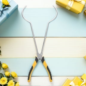 Vosarea Precision Crucible Forceps for Jewelry Making with Multi Color Comfortable Handle and Stable Grip