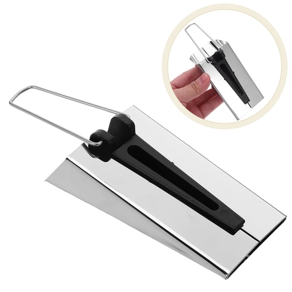 Vosarea Quilting Bias Binding Maker Adjustable Width Bias Tape Folding Tool for DIY Fabric Crafts