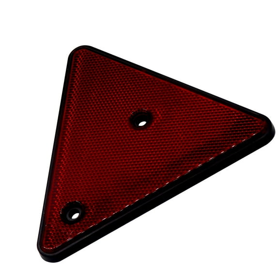 Vosarea Red Reflective Truck Warning Sign Board for Trailer Rv High Visibility and Weatherproof