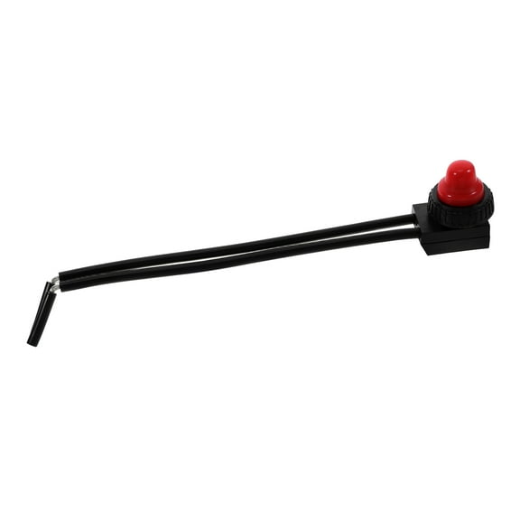 Vosarea Red Waterproof Push Button Motorcycle Handlebar Switch Plastic Durable Control