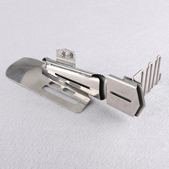 Vosarea Right Angle Hemmer Sewing Machine Binder Portable Plated Silver Edging Folder for Quilting