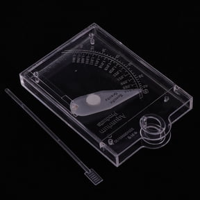 Vosarea White Salinity Gravimeter for Aquarium Fish with Precise Readings and Automatic Salinity Detection Hydrometer