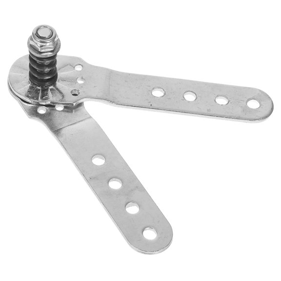 Vosarea Spring Hinge Sofa Hinge Silver Iron Adjustable Backrest 1Pack