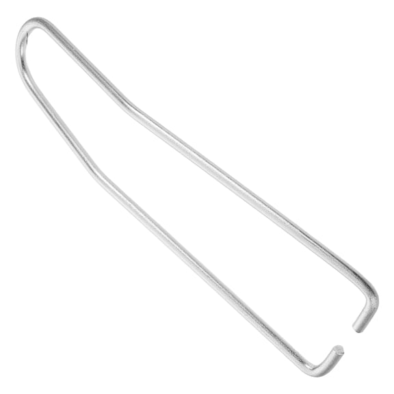 Vosarea Spring Installation Hook for Trampoline 1Set Silver Steel