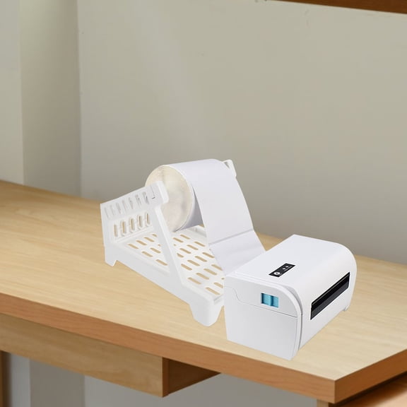 Vosarea Stable ABS Label Roll Holder with Convenient Desktop Shipping Label Stand