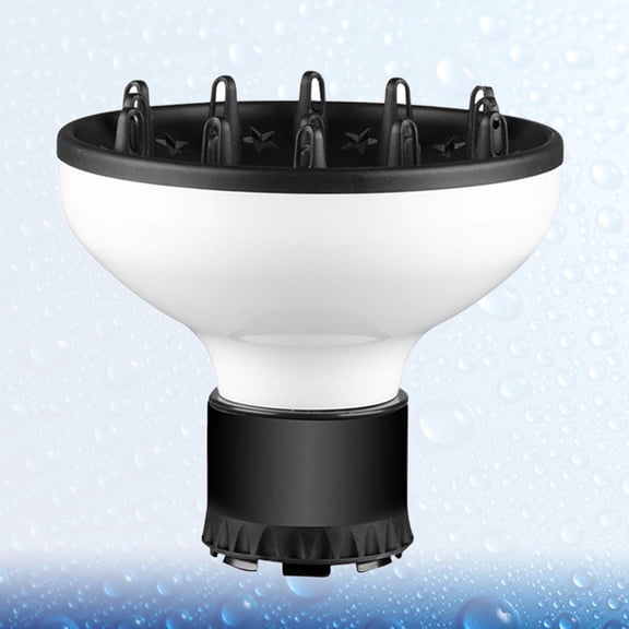 Vosarea Universal Hair Dryer Diffuser White Heat Resistant Nozzle for Curl Definition