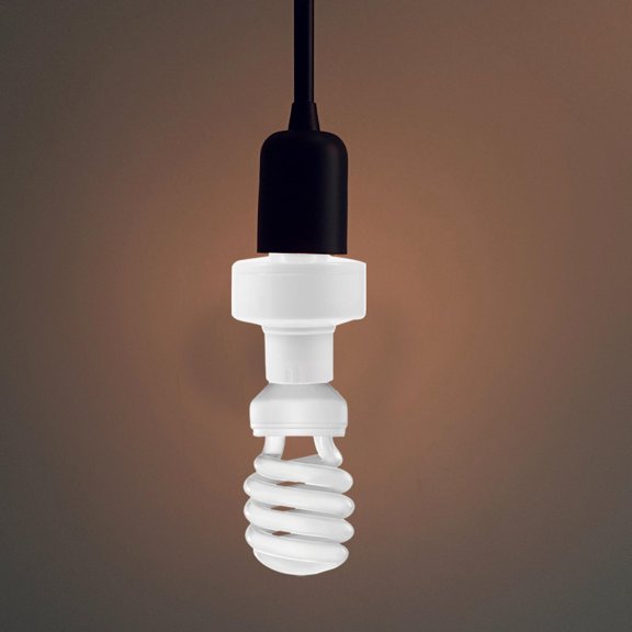 Vosarea Voice Control Light Socket Holder E27 Lamp Base White for LED Incandescent Bulbs Garage Workshop