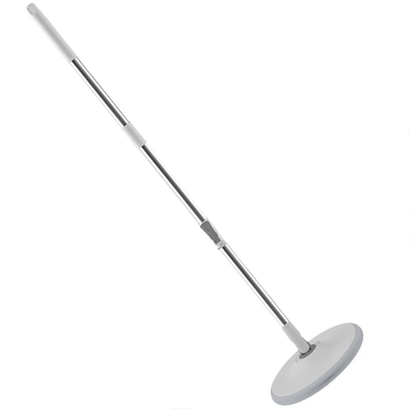 Vosarea White Absorbent Rotary Mop for Home Use with Long Handle and Easy Detachable Head