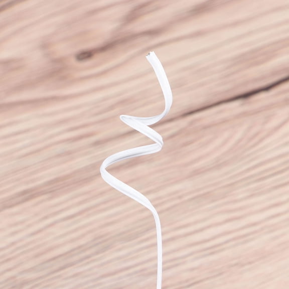 Vosarea White PVC Coated Garden Wire Flexible Iron Binding Wire for Repair and Plant Support