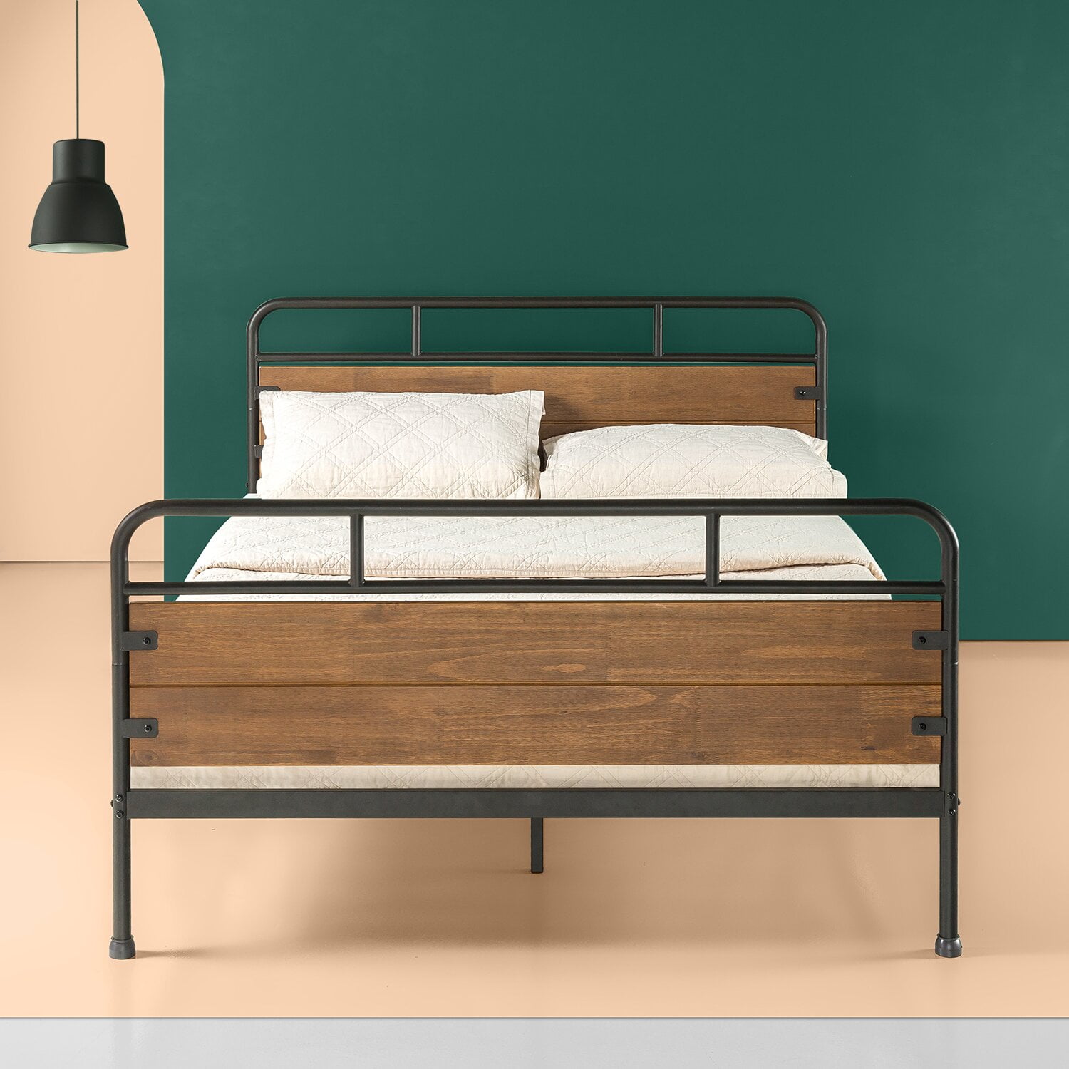 Vosburgh solid on sale wood platform bed