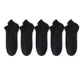 thumbnail image 1 of Voska 5 Pack Men's Thin Mesh Breathable Socks Wicking Odor Control Stay Put Cushioned Sole Ankle Socks F One Size, 1 of 2