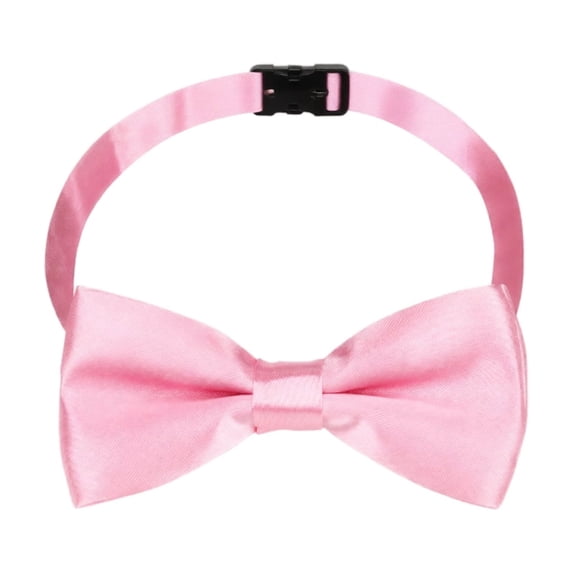 Voska Boys Solid Pattern Pre Tied Bow Tie Comfort Adjustable Band Child Formal Bowtie For Choir Recital Birthday Party Graduation Ceremony Events