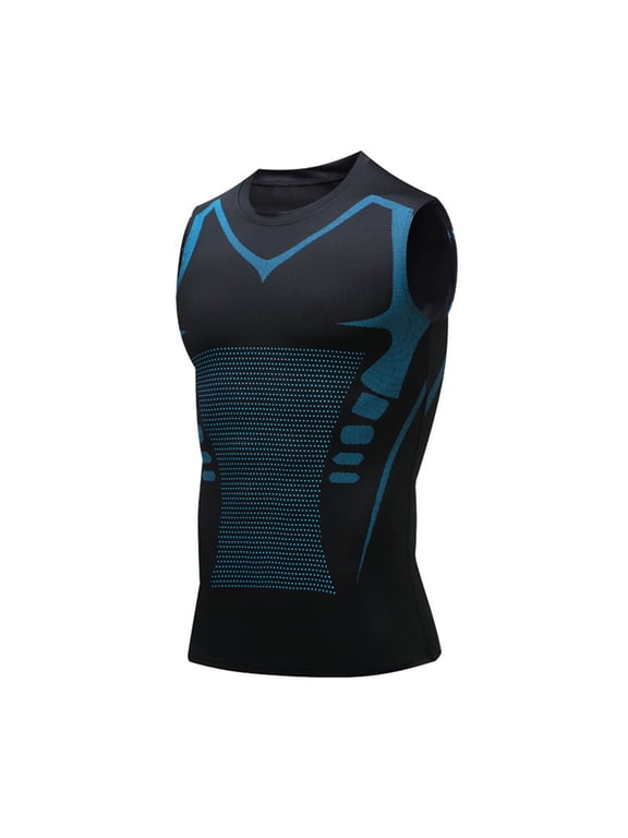 Compression Shirt Men, Feel the Power of Confidence, Energy & Strength Black XL