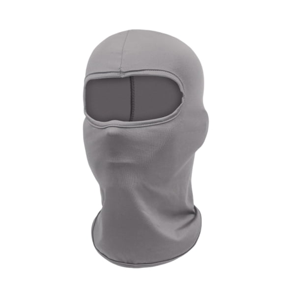 Voska Ski Mask Head Mask Full Face Mask Windproof Sun UV Protection Hood for Women Men Light Gray One Size